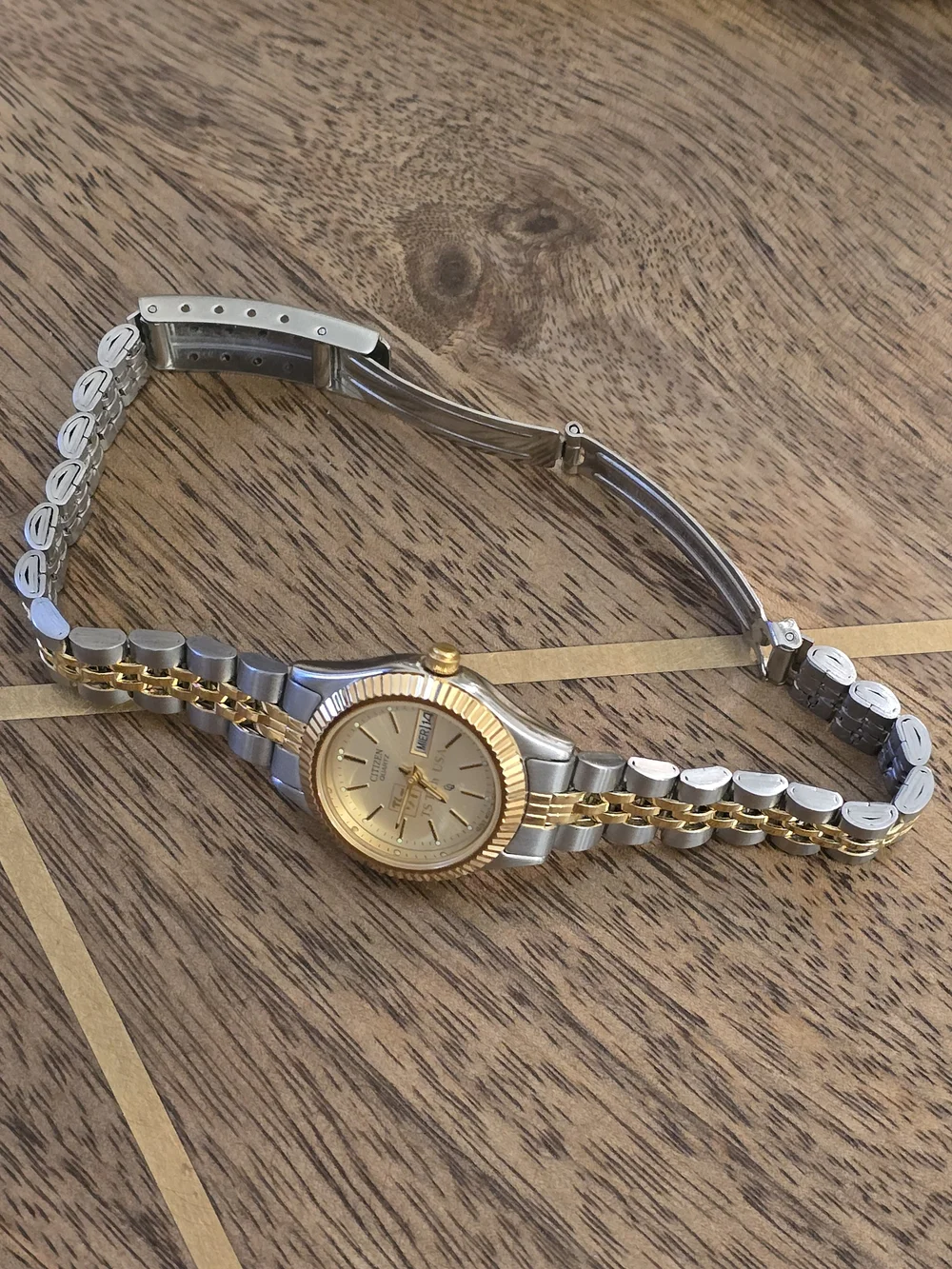 Citizen Two-Tone Gold and Silver Women's Quartz Watch